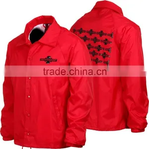 Screen Printed Coaches Jacket, Silicon Printed Coaches Jacket, Direct Print Coaches Jacket thumbnail-3