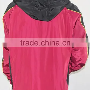 Custom Printed Waterproof Jacket With Mesh Lining thumbnail-2