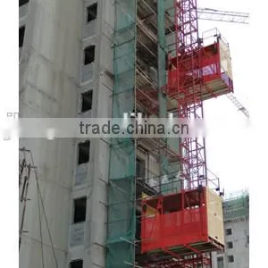 SS100 /100 Material Hoist/Construction Lifter/Material Cargo Lift From China Factory thumbnail-4