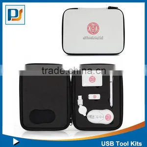 Power Travel Kit - USB Hub, Flash Driver, Wried Mouse, Pen Drive thumbnail-1