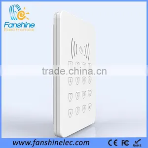 Fanshine 433Mhz Alarm System Wireless RFID Access Control Touch Keypad With Battery thumbnail-1