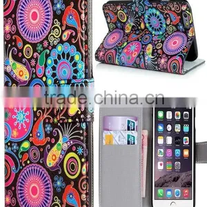 2015 New Wholesale Hot Selling Leather Wallet Mobile Phone Case Cover for Sony Xperia Z3 thumbnail-5