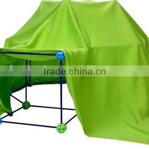 Discover Kids 72pcs Construction Fort thumbnail-4