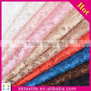 New Arrival 25% Nylon 75% Rayon With Gold Flower Rayon Nylon Blend Fabric thumbnail-4