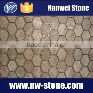 Interior/Exterior Decor Marble/stone Mosaic Tile for Kitchen Room &bathroom Low Price thumbnail-4