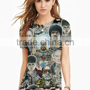 Free Sample Printed Plain Tshirt Women And Men Quality Choice thumbnail-1
