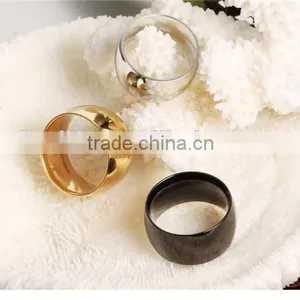 Gold Plated Jewelry Stainless Steel Ring Dubai Gold Ring Designs thumbnail-4