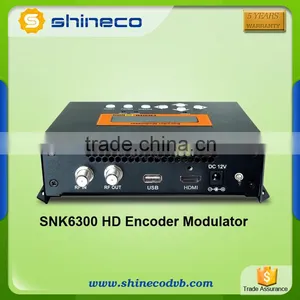 Chengdu High Quality 1080P HD Modulator/H.264 Encoder Modulator With USB thumbnail-1