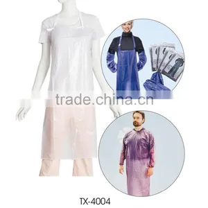 Factory Direct Sales Fashion Reusale Plastic Apron thumbnail-2