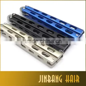 2016 Mental Practice Butterfly Balisong Trainer Salon Hair Comb Butterfly Trainer thumbnail-5
