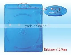 12.5mm Clear Blu Ray Case for 25GB Bluray Disc thumbnail-1