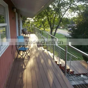 Stairs Handrail Railing Cable Deck Stainless Steel Railing Wire Rope Fastener thumbnail-2