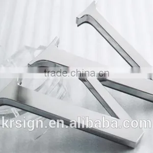 LED Crystal Channel Characters / Stainless Steel Edg/ Acrylic Resin Production / Metal Door Signs /Crystal Mini / Screw Back thumbnail-6