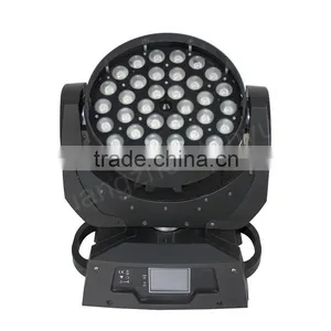 Touch Screen Stage Light 36pcs 18w 6in1 Rgbwa Led Star Light/santa Claus Head Light thumbnail-2