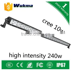 50" LED Bar, 240W LED Light Bar, 10W Single Row LED Light Bar Raptor Tacoma 4x4 Tundra thumbnail-1