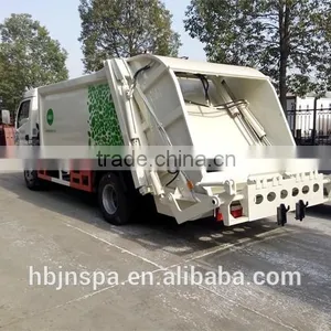 Export to Sorth America 140HP Garbage Compactor Truck Dongfeng thumbnail-3