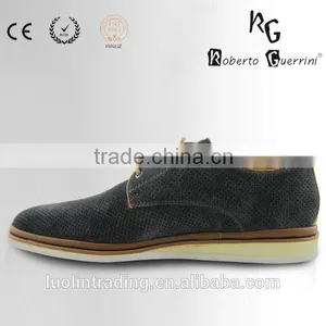 Suede Lace up Stylish Design Custom Casual Shoes thumbnail-3
