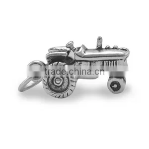 Oxidized Sterling Silver Charm Car Style Jewelry thumbnail-1