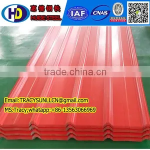 High Quality Color Coated Corrugated Steel Roofing Sheet Factory From China thumbnail-3