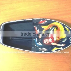 Tin Toys Boats Hand Painted Mermaid New thumbnail-1