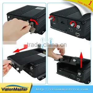 On Sale 4ch 2TH HDD 1080p H.264 Video Compression GPS WIFI Mobile NVR thumbnail-5