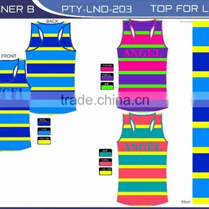 Dazzle Colour Stripe Fashion Vest thumbnail-3