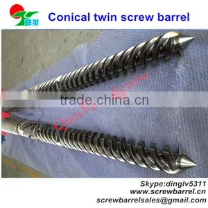 Conical Twin Screw Barrel for Double Screw Extruder thumbnail-2