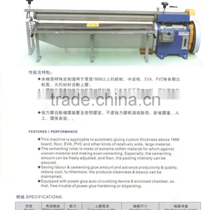 A7813-40" Reinforced Glue Coating Machine (Soft Wheels) thumbnail-1
