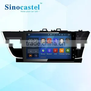 Android 5.1.1 2 Din GPS Navigation System Radio Support Reverse Camera DVR Google Play Bluetooth DVD Player for Corolla Car thumbnail-1