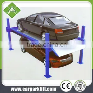 2 Floor 4 Columns Posts Car Parking Lift thumbnail-5
