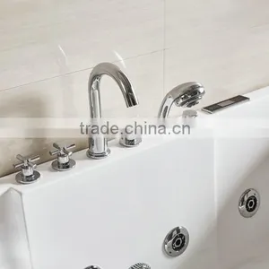 2016 Hotsale Bathtub Bathroom Whirlpool Massage Bathtub for Hotel Q323 thumbnail-3