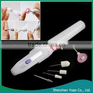Wholesale Nail Art Tools Battery Powered Cordless Nail Drill Pen thumbnail-1
