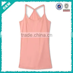Women Blank Tank Top, Modal Soft Blank Tank Top, Pink Blank Tank Top for Lady, Multi Color Blank Tank Top (lyt080017) thumbnail-1