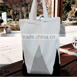 Custom Printing Cotton Bag Tote Bag Backpack Drawstring Bag for Shopping thumbnail-6
