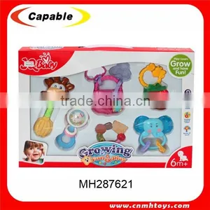 Infants Noise Maker Plastic Baby Hand Rattles thumbnail-4