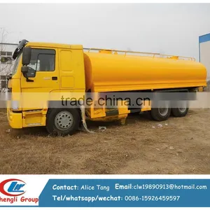 SINO HOWO 20t Water Tannker Truck 20cbm Water Sprinkler Road Sprinkler Truck thumbnail-3