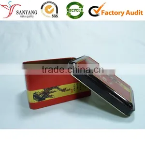 Christmas Metal Tin Storage Box for Cookies Tea Candy Food Fruit Can Wholesale Supplier's Choice thumbnail-1