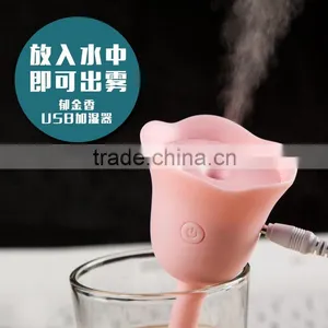 Flower Green Air Cool Mist Humidifier,natural Aroma Flower Diffuser for Decoration thumbnail-4
