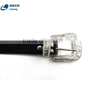 Bling Western Crystal Rhinestone Dress Concho Straps For Men thumbnail-4