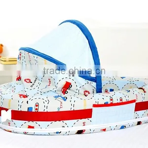 High Quality Fashion Design Baby Travel Carrier Bassinet Baby Playpen Bassinet Foam Folding Baby Bassinet thumbnail-3