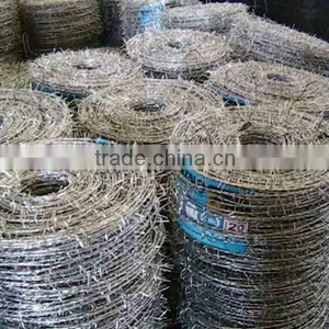 14x14 16x16 1.6 mm 2.1mm 2.5mm Electric / Hot Dipped Barbed Wire thumbnail-1