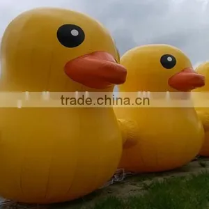 Cheap Giant Inflatable Cartoon Model Big Yellow Rubber Duck thumbnail-1