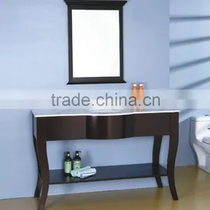 American Hotel Bathroom Vanity With Vanity Tops Ceramic Basin YO-V005-1 thumbnail-1