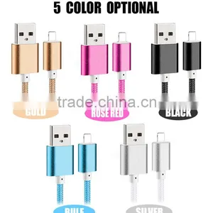 Braided 8pin Fast Charging Usb Cable and Data Transfer for Ios thumbnail-2
