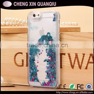[CX]Bling Sparkle Glitter Stars Dynamic Liquid Quicksand Clear Plastic Case for IPhone 6s 6 Plus 2016 Quality Choice thumbnail-2
