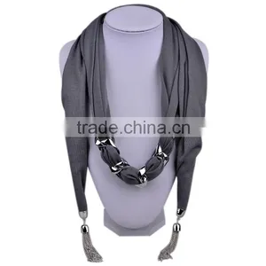 2016 New Ideas Women Pendant Scarf Jewelry thumbnail-2
