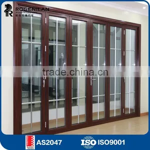 ROGENILAN 75# (AS2047) Soundproof Aluminium Commercial Accordion Folding Doors thumbnail-6