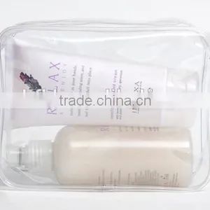 Square Shape Transparent Pvc Bag for Cosmetic thumbnail-1