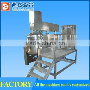 Facial and Body Cream Mixer, Cream Vacuum Homogenizer, Cosmetic Cream Emulsifying Machine thumbnail-1