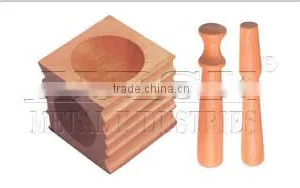 Wood Dapping Block Punch Set for Jewellary Making Tools thumbnail-4